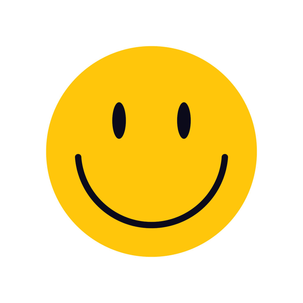 yellow smile icon 